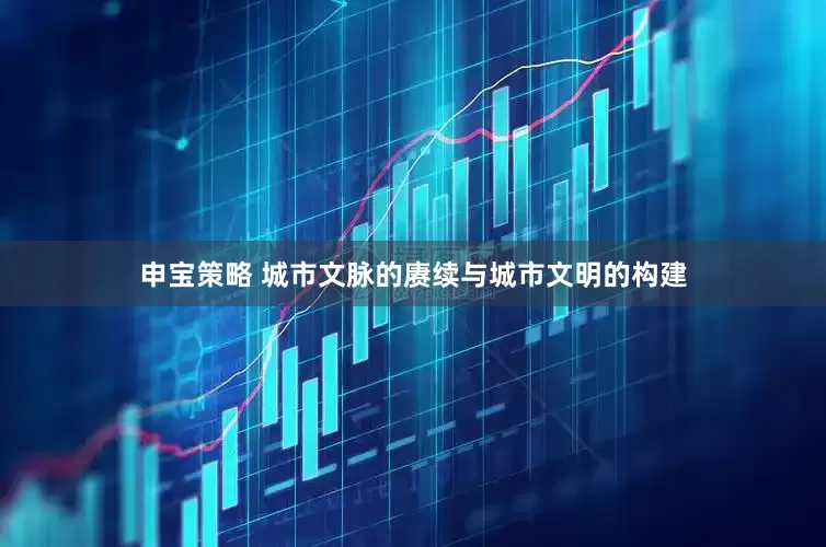 申宝策略 城市文脉的赓续与城市文明的构建