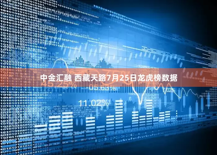 中金汇融 西藏天路7月25日龙虎榜数据