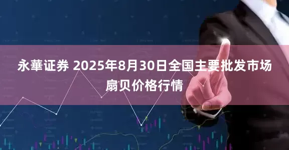 永華证券 2025年8月30日全国主要批发市场扇贝价格行情